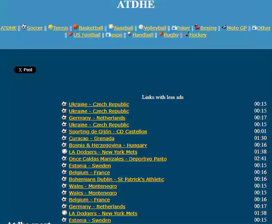 ATDHE Homepage