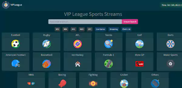 VIPLeague Homepage